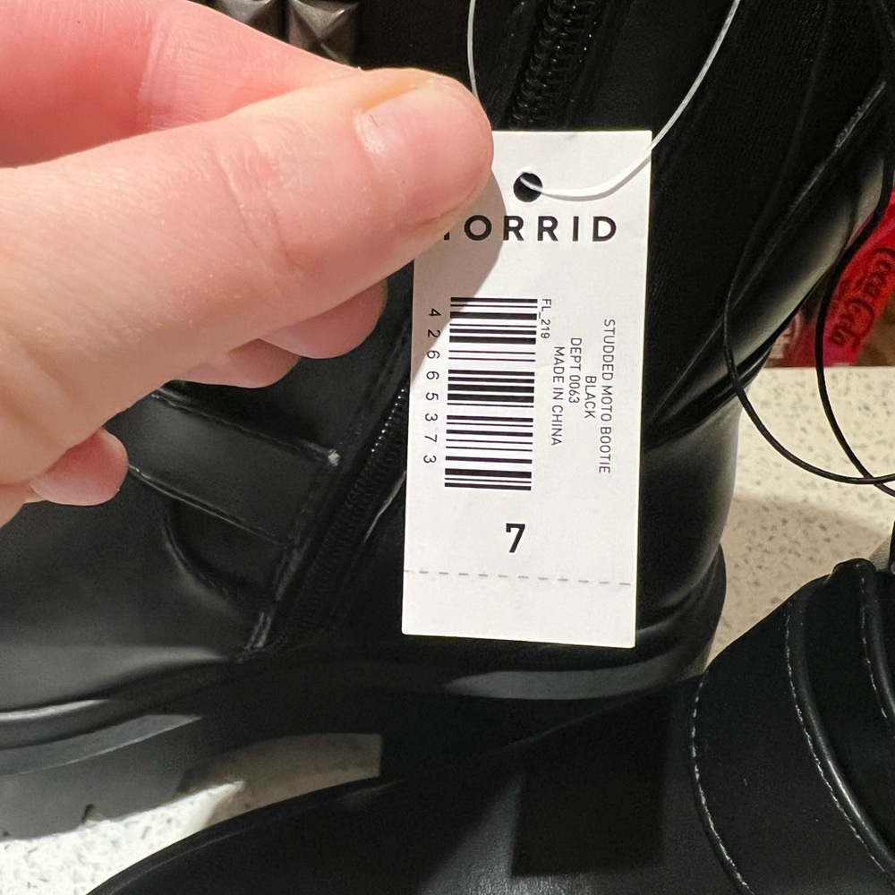 Torrid studded moto bootie - Picture 12 of 13